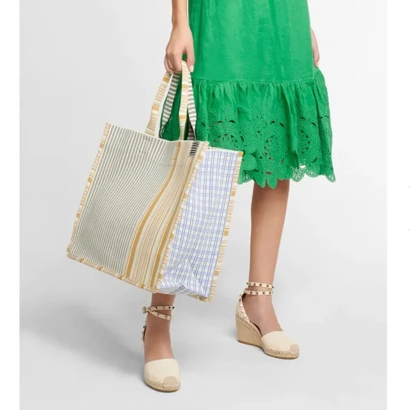 Zimmermann Striped Canvas Tote NWT - Picture 8 of 11